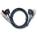 Aten 10Usb Dvidual Link Kvm Cable 2L7D03UD